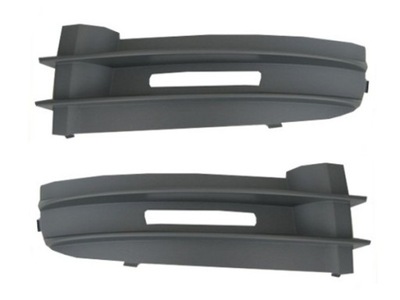 Решётка радиатора заглушка решётки бампера vw caddy iii 04- kpl фото №1