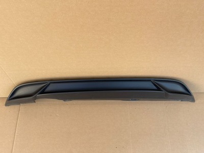 Vw polo vi 2g 2gs диффузор спойлер бампера задняя фото №1