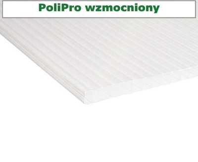 POLIWĘGLAN WZMOCNIONY Mleczny (Opal) 10mm 2,1x7m