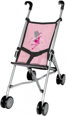 Wózek dla lalki spacerówka Bayer Design różowa
