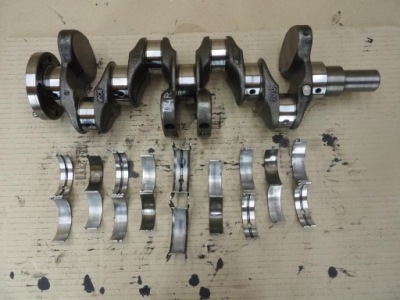 Hyundai i20 1.4 crdi wał коленчатый вкладыши d4fc 2008- фото №1