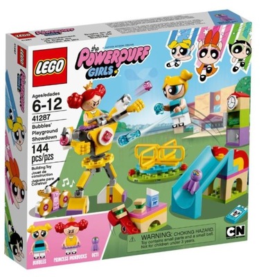 LEGO Atomówki 41287 Powerpuff Girls Pojedynek Bajki na placu zabaw
