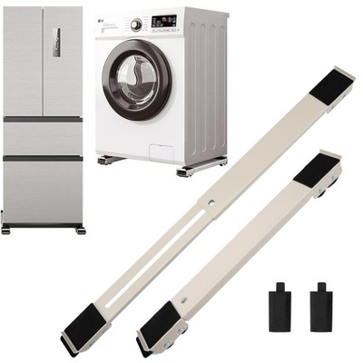 TELESKOPOWY PODSTAWA POD LODÓWKA PRALKĘ SUSZARKĘ KÓŁKA Z KÓŁKAMI