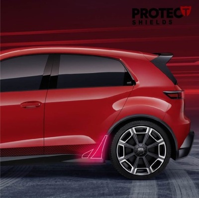 STICKER FILM PROTECTIVE NA WING I DOOR SUZUKI SWIFT MK6 3D LEFT  