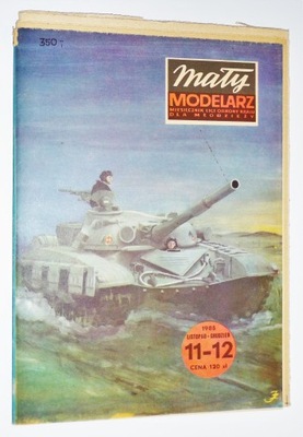 Mały Modelarz nr.11-12/85 Czołg średni T-72