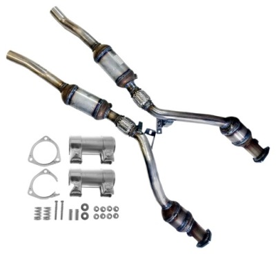 Катализатор skoda superb 2.8i amx kat !! комплект фото №1