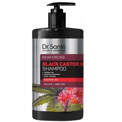 Dr. Sante Black Castor šampón na vlasy regenerácia a hydratácia 1000ml