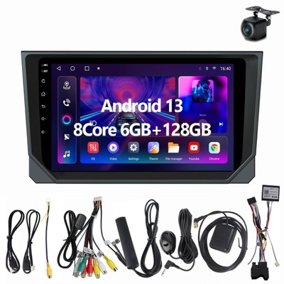 RADIO DE AUTOMÓVIL 2DIN ANDROID SEAT IBIZA ARONA 2017 2018 2019 2020  