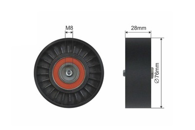 ROLLO TENSOR CORREA WIELOROWKOWEGO  