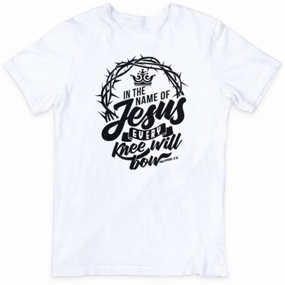 Koszulka Chrześcijańska W Imię Jezusa