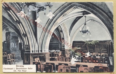 ANK WROCŁAW BRESLAU PIWNICA ŚWIDNICKA