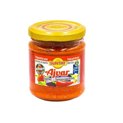 Ajvar ostry 190g pasta warzywna ajwar