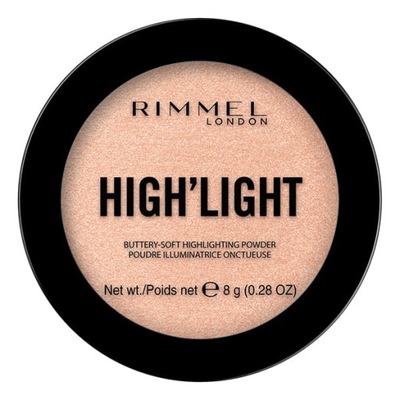 RIMMEL HIGH'LIGHT Rozświetlacz do twarzy 002