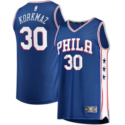 Koszulka do koszykówki Furkan Korkmaz Philadelphia 76ers