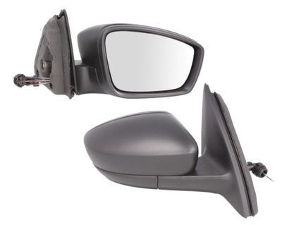 Дзеркало p mech чорні skoda rapid seat toledo 11- фото №1