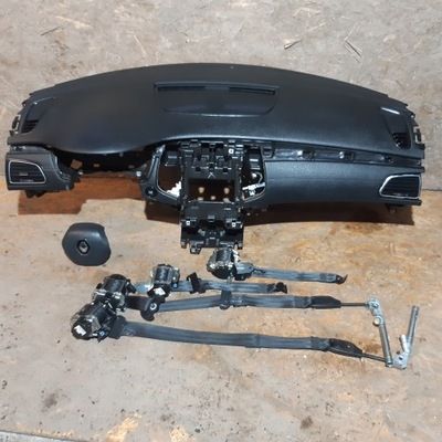 RENAULT TALISMAN CONSOLA TORPEDA AIRBAG CORREAS DESMONTAJE ORIGINAL 15-20  