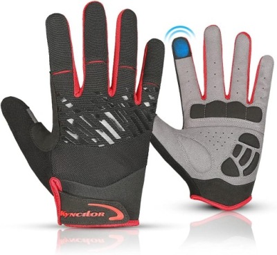 KYNCILOR RĘKAWICZKI ROWEROWE JESIENNE SPORTOWE PEŁNE ŻELOWE DO SMARTFONU M