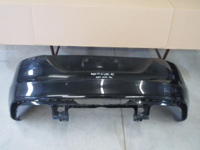 Audi tt s-line 8j 2007-2014 бампер задняя фото №1