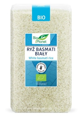 BIO PLANET RYŻ BASMATI BIAŁY BEZGLUTENOWY BIO 1kg