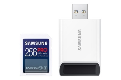 Karta pamięci Samsung SD PRO Ultimate 256GB MB-MY256S z czytnikiem
