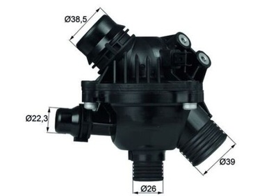 TERMOSTATAS BMW 97C E60/61/90/91 TM1497 