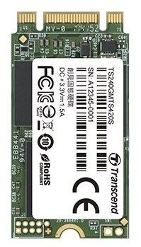Dysk SSD M.2 TRANSCEND MTS420S M.2 2242″ 240 GB