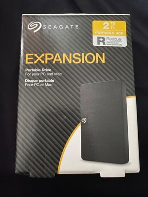 Seagate Expansion 2TB Portable Nowy dysk USB 3.0 STKM2000400