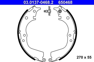 APKABOS STABDŽIŲ TOYOTA HIACE/HILUX 2,4-2,7 89- 03.0137-0468.2 