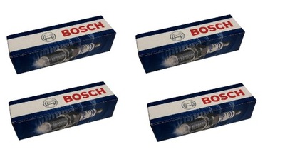 Свечи зажигания зажигания иридиевые bosch 0241245677 набор комплект 4 szt фото №1