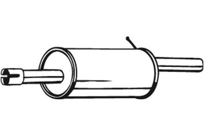 BOSAL SILENCIADOR SISTEMAS DE ESCAPE PARTE TRASERA DACIA LOGAN RENAULT LOGAN I 1.6  