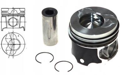 Поршень поршні новий renault clio kangoo 1.5 dci std фото №1