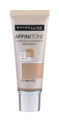 Maybelline Affinitone Podkład 17 Rose Beige 30 ml