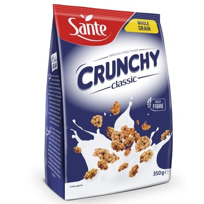 Sante Crunchy naturalne 350g
