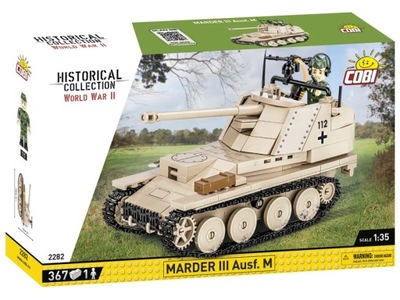 Klocki COBI WW II Marder III Ausf.M Sd.Kfz.138