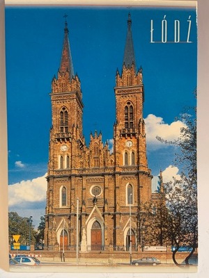 ŁÓDŹ KOŚCIÓŁ WNIEBOWZIĘCIA NMP POCZTÓWKA