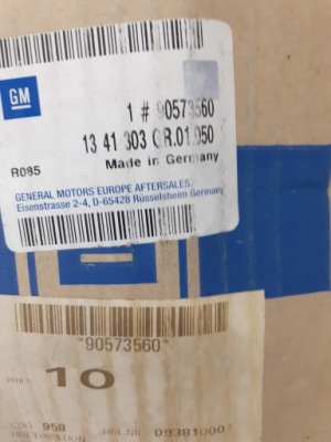 Вентилятор радіатора opel omega b 90573560 фото №1