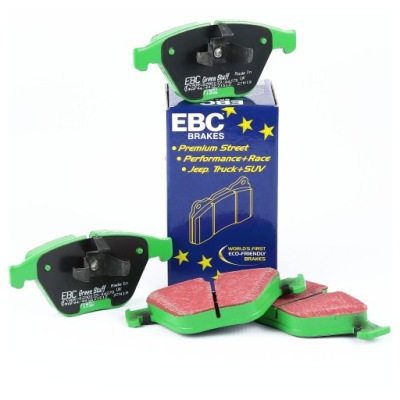 Гальмівні колодки ebc green stuff задній - alfa romeo giulia, stelvio 2016-2022 2.0t 2.2d фото №1