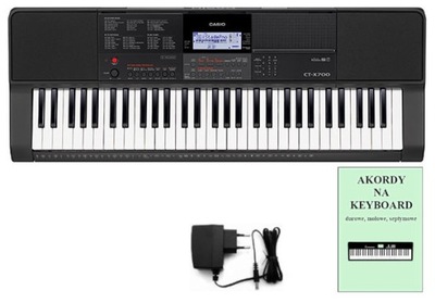 CASIO CT-X700 Keyboard + Podręcznik