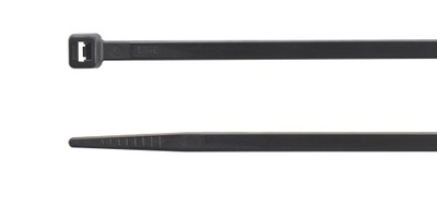 Opaski kablowe czarne 100szt BMN1025 100x2.5mm