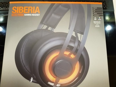 Słuchawki SteelSeries Siberia Elite Prism Czarne