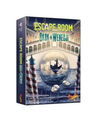 Escape Room: Skok w Wenecji gra karciana