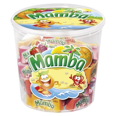 Mamba Gumy rozpuszczalne o smakach owocowych 48 x 26,5 g