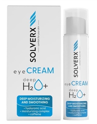 Solverx Deep H2O+ Nawilżający Krem pod Oczy 15ml