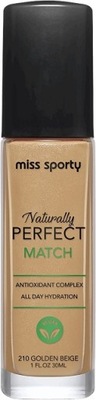 MISS SPORTY Wegański Podkład Perfect 30 Warm