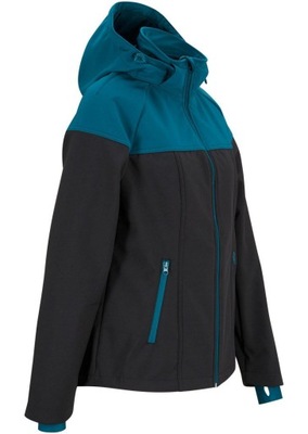 42 Bonprix BPC KURTKA SOFTSHELL Z ODPINANYM KAPTUREM gme