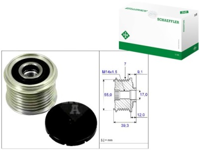 Ina шкив генератора suzuki grand vitara ii фото №1