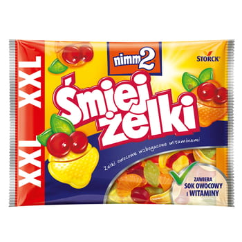 Nimm2 Śmiejżelki Owocowe Storck 180g