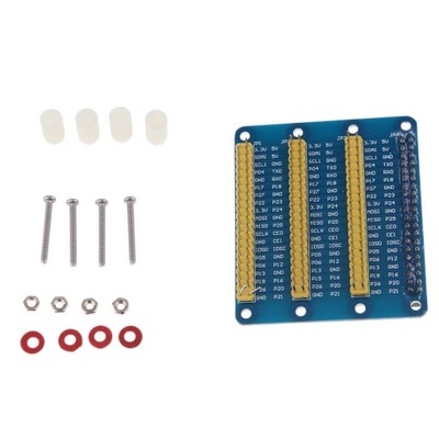 Płytka przedłużająca GPIO Wielofunkcyjny moduł 1 do 3 dla Raspberry Pi 3B/2B/B+