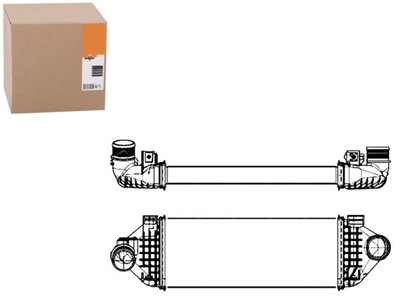 NRF INTERCOOLER FORD GALAXY 1.6 11/10-, MONDEO, S-MAX, VOLVO S60, V70  