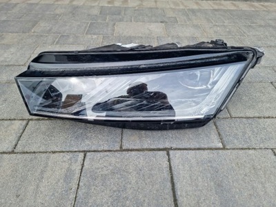 Skoda octavia 4 iv лампа левая передняя перед фото №1